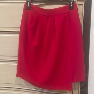 Club Monaco red skirt size 4